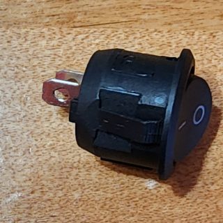 Toggle switch w/4.8mm connectors