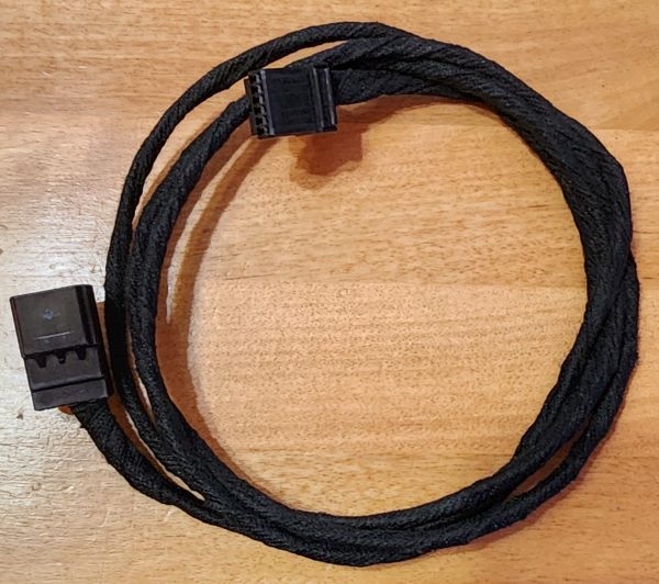 Push to start switch relocation harness